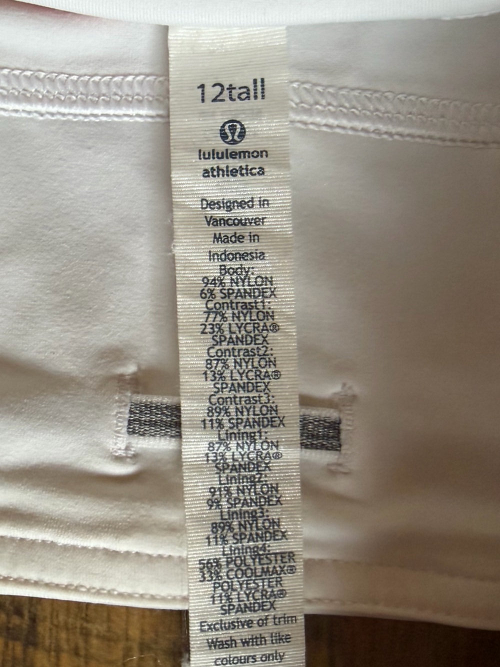 Lululemon athletica White Tiered Ruffle Tennis Skirt - Picture 4 of 5